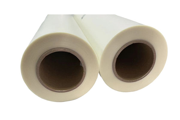 What are the specific performances of white ink heat transfer film in enhancing product added value?